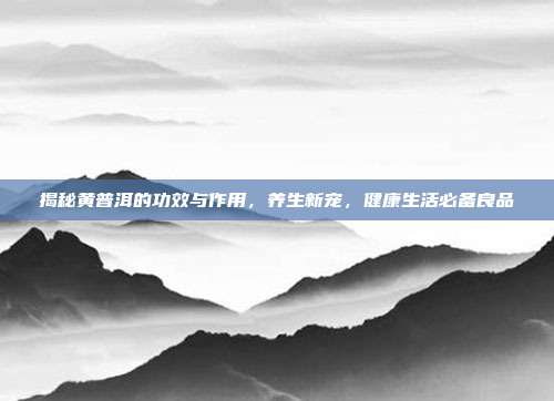 揭秘黄普洱的功效与作用，养生新宠，健康生活必备良品