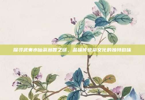 探寻武夷水仙茶熟香之谜，品味传统茶文化的独特韵味