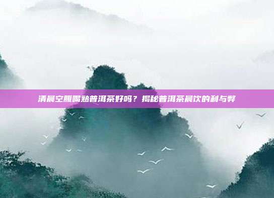 清晨空腹喝熟普洱茶好吗？揭秘普洱茶晨饮的利与弊