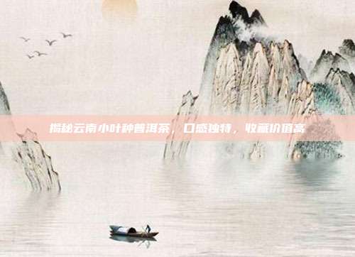 揭秘云南小叶种普洱茶，口感独特，收藏价值高