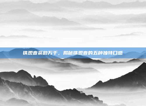 铁观音茶韵万千，揭秘铁观音的五种独特口感