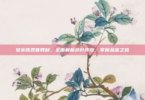 安溪铁观音教材，全面解析茶叶传奇，掌握品鉴之道