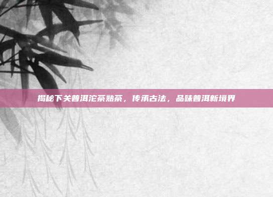 揭秘下关普洱沱茶熟茶，传承古法，品味普洱新境界