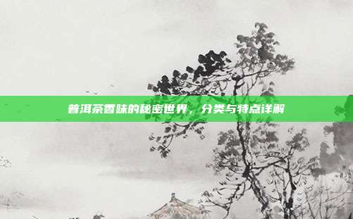 普洱茶香味的秘密世界，分类与特点详解