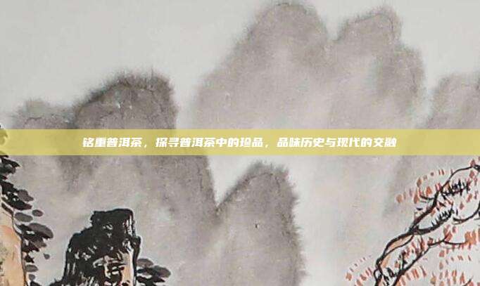 铭重普洱茶，探寻普洱茶中的珍品，品味历史与现代的交融