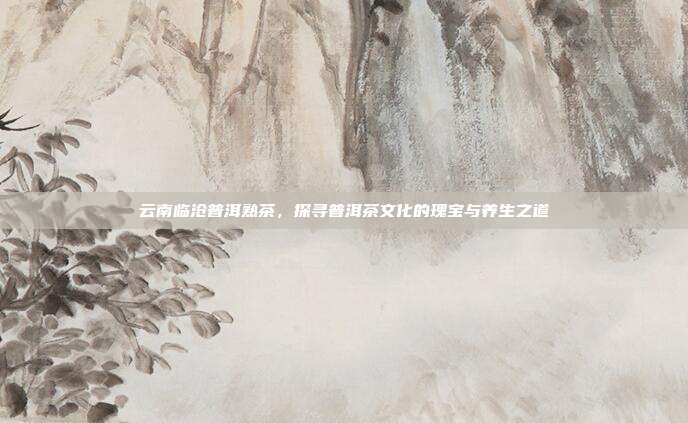 云南临沧普洱熟茶，探寻普洱茶文化的瑰宝与养生之道