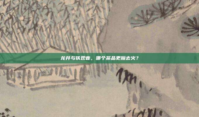 龙井与铁观音，哪个茶品更擅去火？