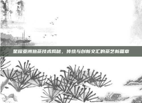 星耀亚洲熟茶技术揭秘，传统与创新交汇的茶艺新篇章