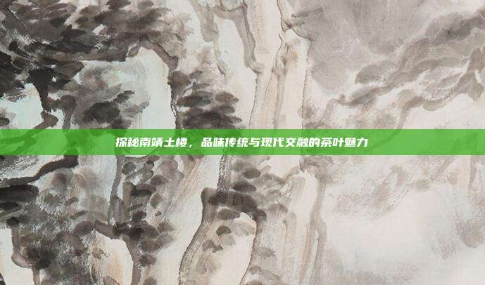 探秘南靖土楼，品味传统与现代交融的茶叶魅力