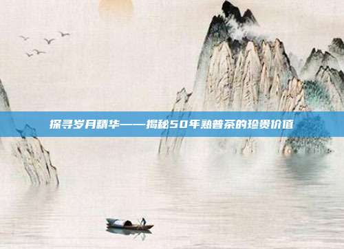 探寻岁月精华——揭秘50年熟普茶的珍贵价值