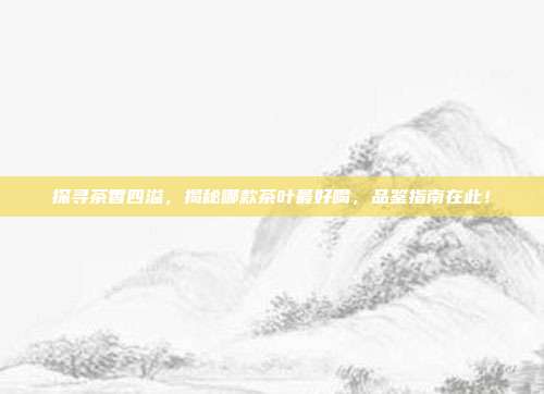探寻茶香四溢，揭秘哪款茶叶最好喝，品鉴指南在此！