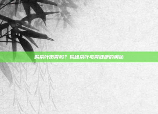 喝茶叶伤胃吗？揭秘茶叶与胃健康的奥秘