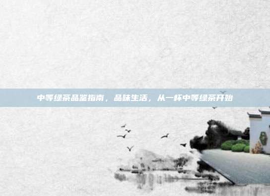 中等绿茶品鉴指南，品味生活，从一杯中等绿茶开始
