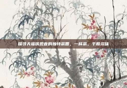 探寻天福铁观音的独特茶香，一杯茶，千般滋味