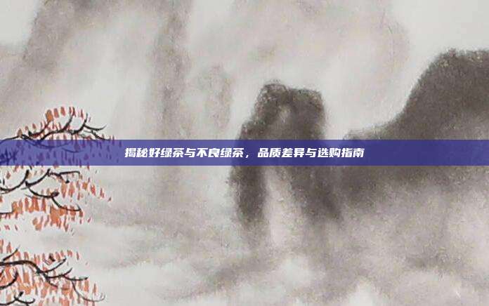 揭秘好绿茶与不良绿茶，品质差异与选购指南