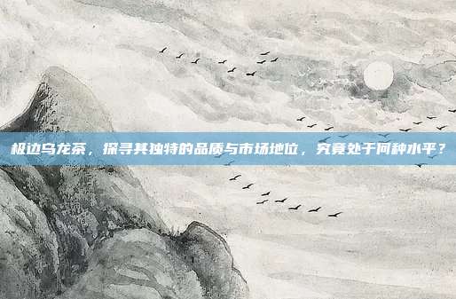 极边乌龙茶，探寻其独特的品质与市场地位，究竟处于何种水平？