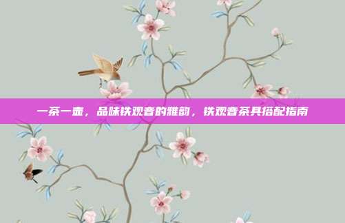 一茶一壶，品味铁观音的雅韵，铁观音茶具搭配指南