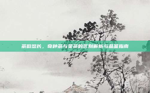 茶韵悠长，奇种茶与菜茶的区别解析与品鉴指南