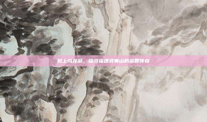 岩上乌龙茶，探寻福建武夷山的茶香传奇