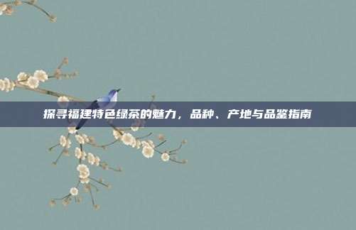 探寻福建特色绿茶的魅力，品种、产地与品鉴指南