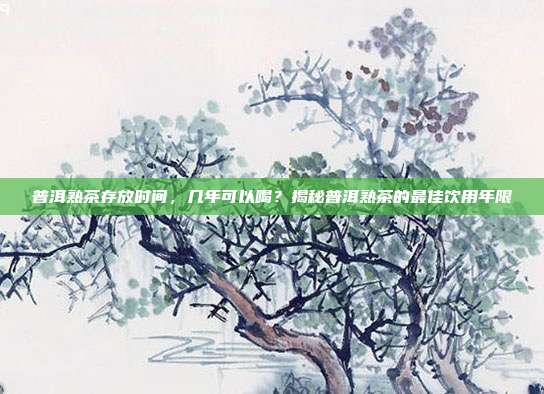 普洱熟茶存放时间，几年可以喝？揭秘普洱熟茶的最佳饮用年限