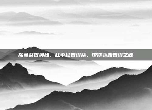 探寻茶香奥秘,红中红普洱茶,带你领略普洱之魂