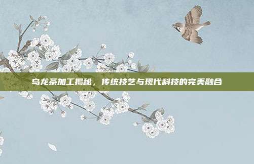 乌龙茶加工揭秘，传统技艺与现代科技的完美融合