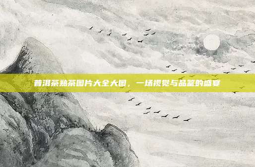 普洱茶熟茶图片大全大图，一场视觉与品鉴的盛宴