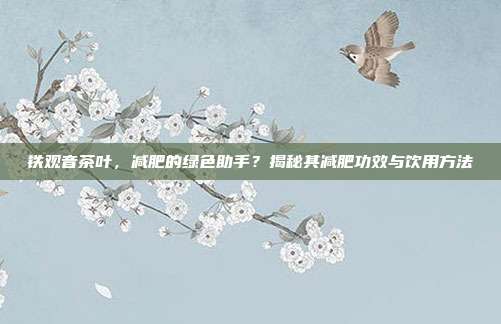 铁观音茶叶，减肥的绿色助手？揭秘其减肥功效与饮用方法