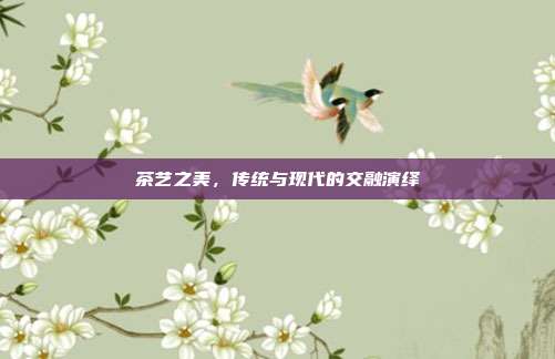 茶艺之美，传统与现代的交融演绎