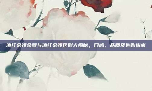 滇红金锣金芽与滇红金锣区别大揭秘，口感、品质及选购指南