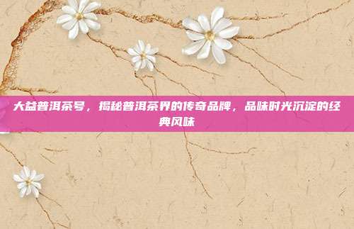 大益普洱茶号，揭秘普洱茶界的传奇品牌，品味时光沉淀的经典风味