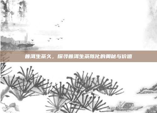 普洱生茶久，探寻普洱生茶陈化的奥秘与价值