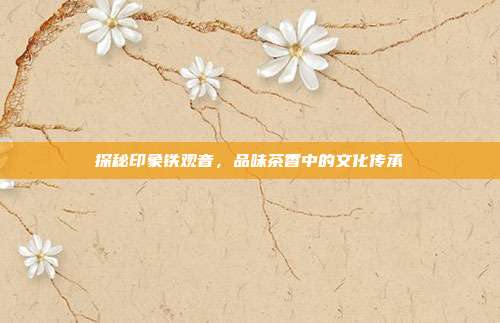 探秘印象铁观音，品味茶香中的文化传承