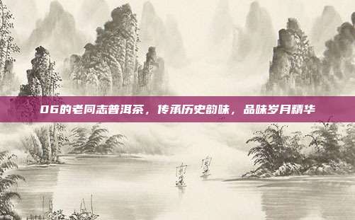 06的老同志普洱茶，传承历史韵味，品味岁月精华