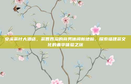 安溪茶叶大酒店，茶香四溢的商务休闲新地标，探索福建茶文化的奢华体验之旅