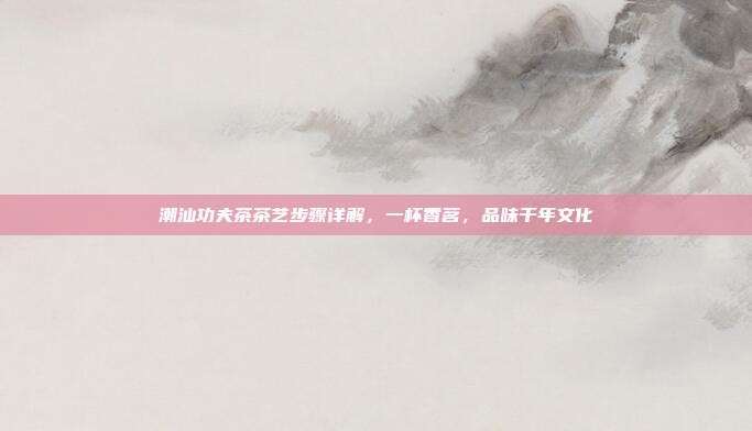 潮汕功夫茶茶艺步骤详解，一杯香茗，品味千年文化