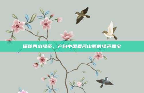 探秘西山绿茶，产自中国著名山脉的绿色瑰宝