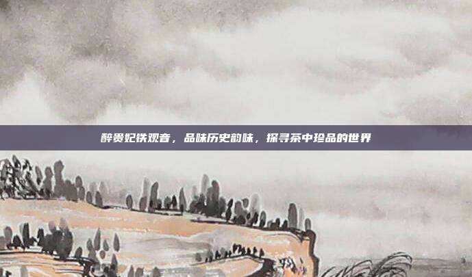 醉贵妃铁观音，品味历史韵味，探寻茶中珍品的世界