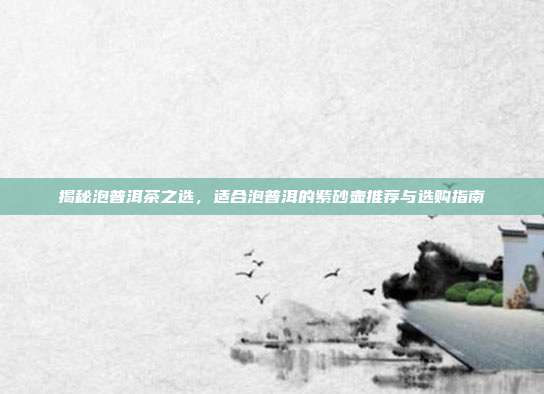揭秘泡普洱茶之选，适合泡普洱的紫砂壶推荐与选购指南