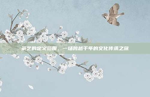 茶艺的定义范围，一场跨越千年的文化传承之旅