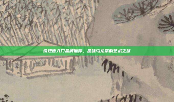 铁观音入门品牌推荐，品味乌龙茶的艺术之旅