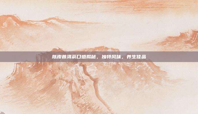 陈皮普洱茶口感揭秘，独特风味，养生佳品