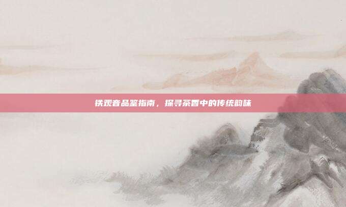 铁观音品鉴指南，探寻茶香中的传统韵味