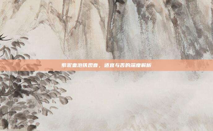 紫泥壶泡铁观音，适宜与否的深度解析