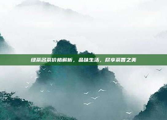 绿茶名茶价格解析，品味生活，尽享茶香之美