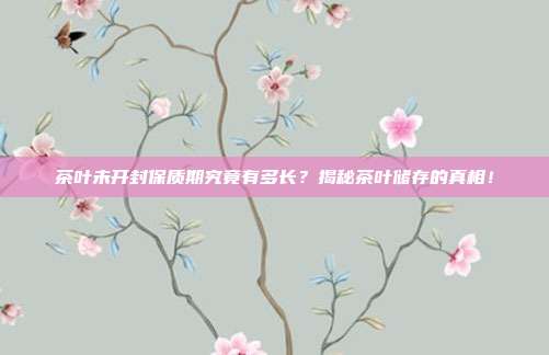 茶叶未开封保质期究竟有多长？揭秘茶叶储存的真相！