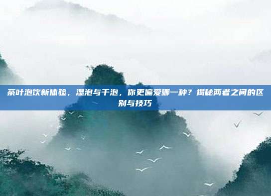 茶叶泡饮新体验，湿泡与干泡，你更偏爱哪一种？揭秘两者之间的区别与技巧