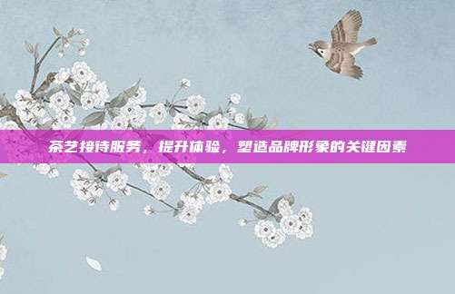 茶艺接待服务，提升体验，塑造品牌形象的关键因素