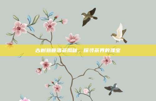 古树熟普洱茶揭秘，探寻茶界的瑰宝
